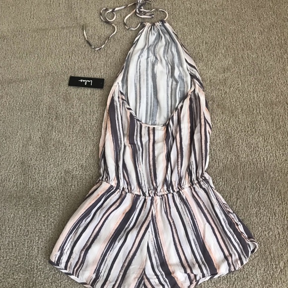 Lulus Romper Dress (NWT) Size Small - Picture 2 of 3